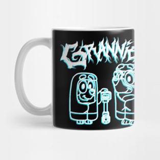 Bluey Metal Grannies Mug